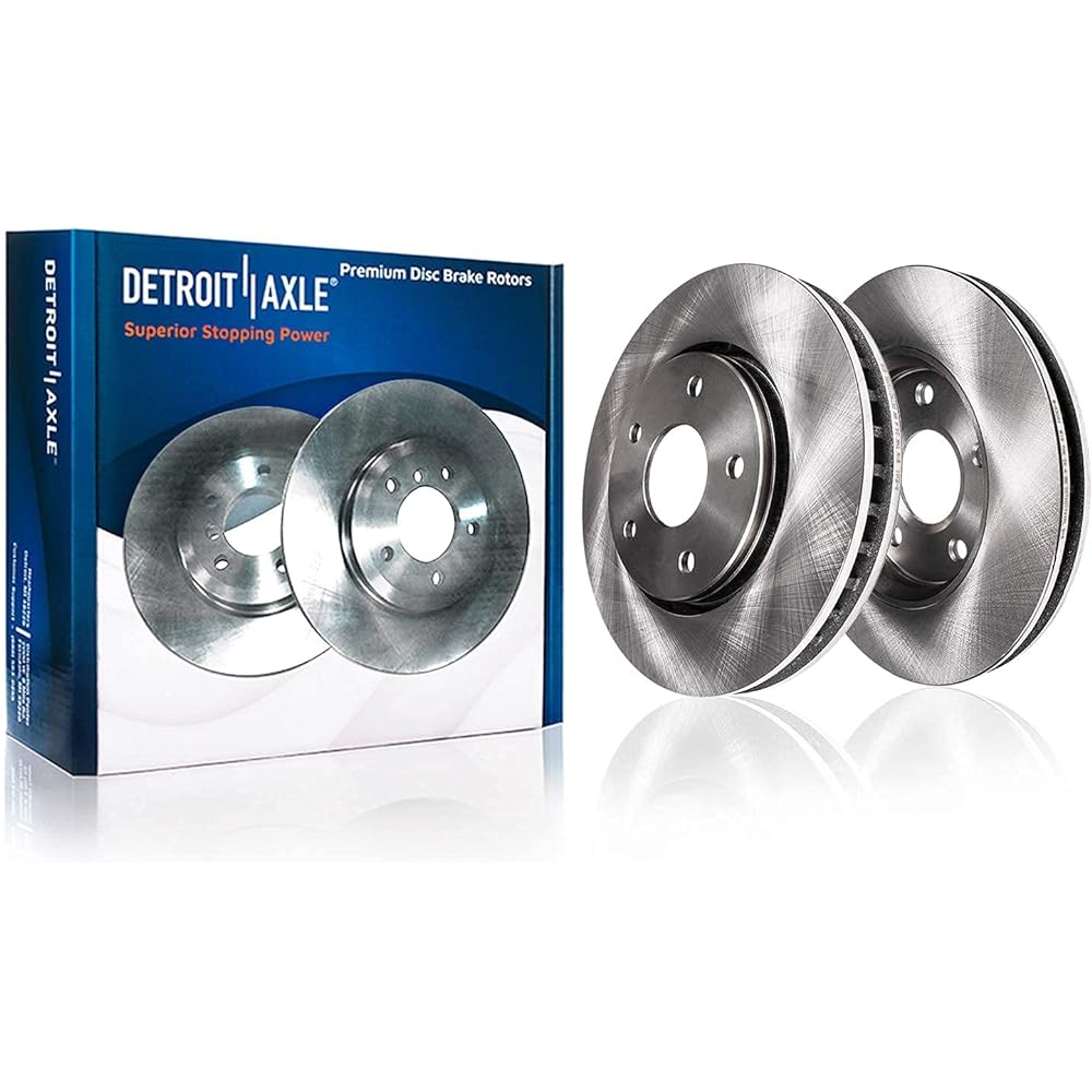 DETROIT AXLE Front Brake Kit 07-17 Toyota Kamuri ES350 08-18 Avalon Lexus ES300H 2008 2010 2010 2010 2015 2015 2015 2016 Brake Lotter Ceramic Brake Pad Ceramic Brake for Exchange