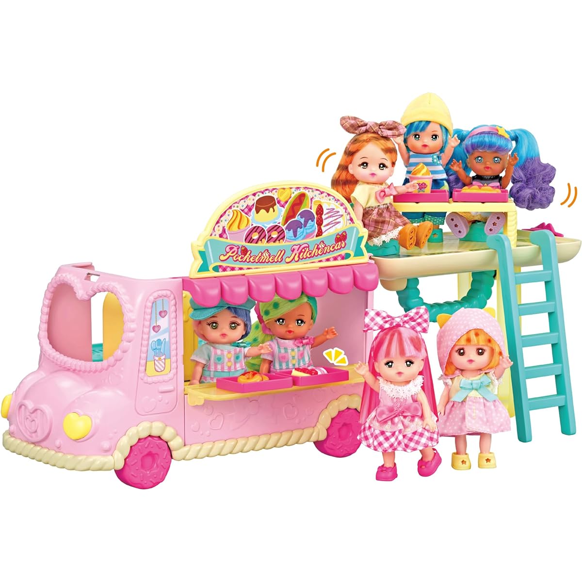 PILOT CORPORATION Pocket Mel-chan Magical Cooking Poke Mel Kitchen Car