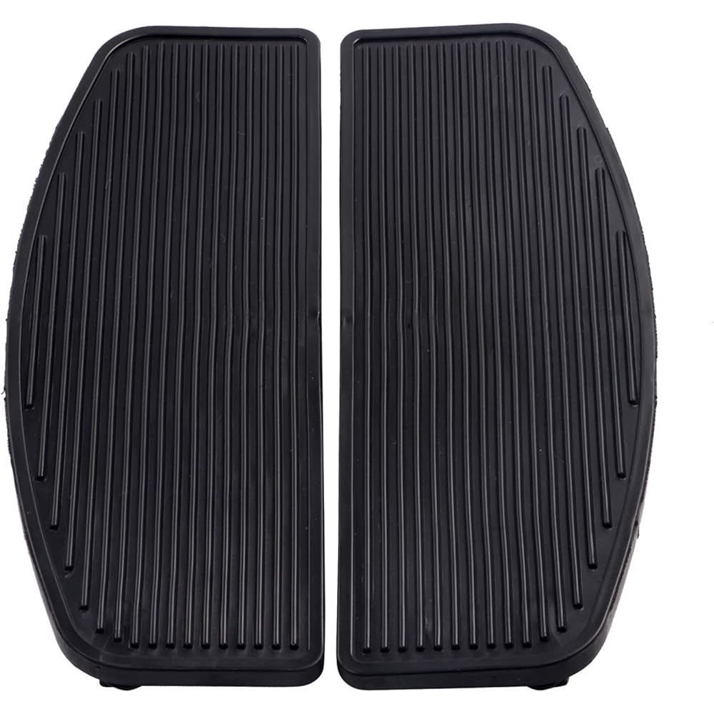 Rubber Front Rider Insert Floorboard Foot Peg Footboard for Harley Touring Softail