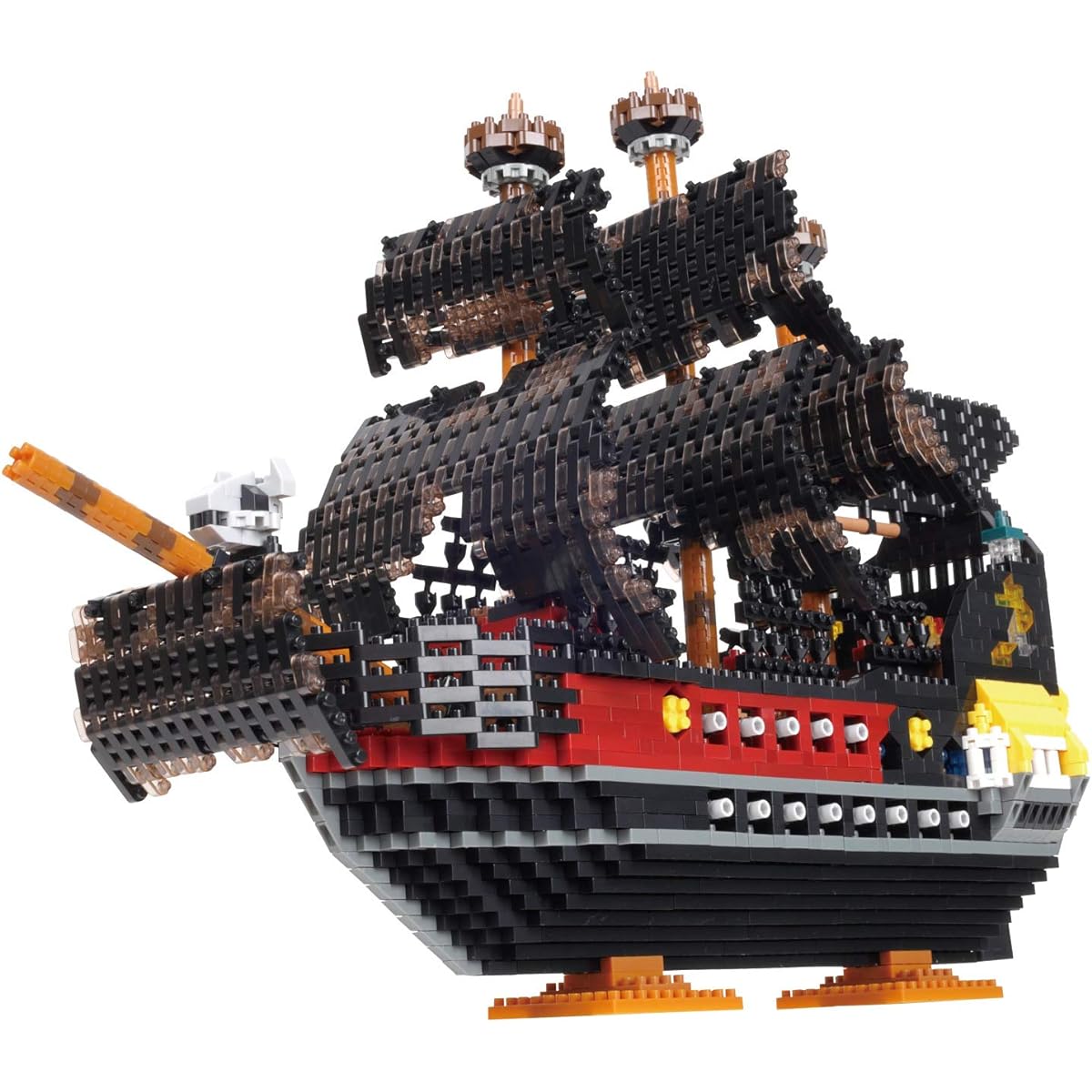 Kawada Nanoblock Pirate Ship Deluxe Edition NB-050