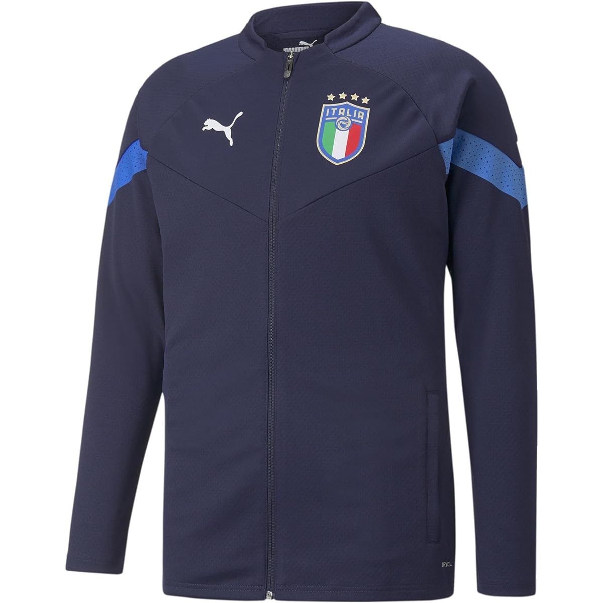 PUMA 767073 Men's Soccer Jersey FIGC COACH TR Jacket