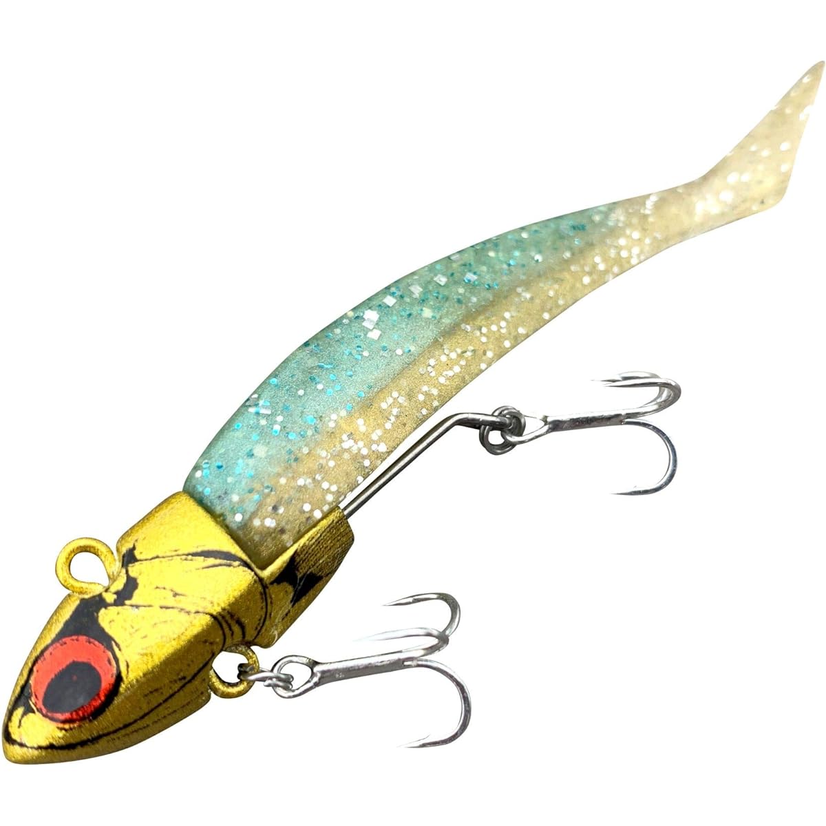 COREMAN Lure VJ-16 Vibration Jig Head Gold Head/Shallow Sardine