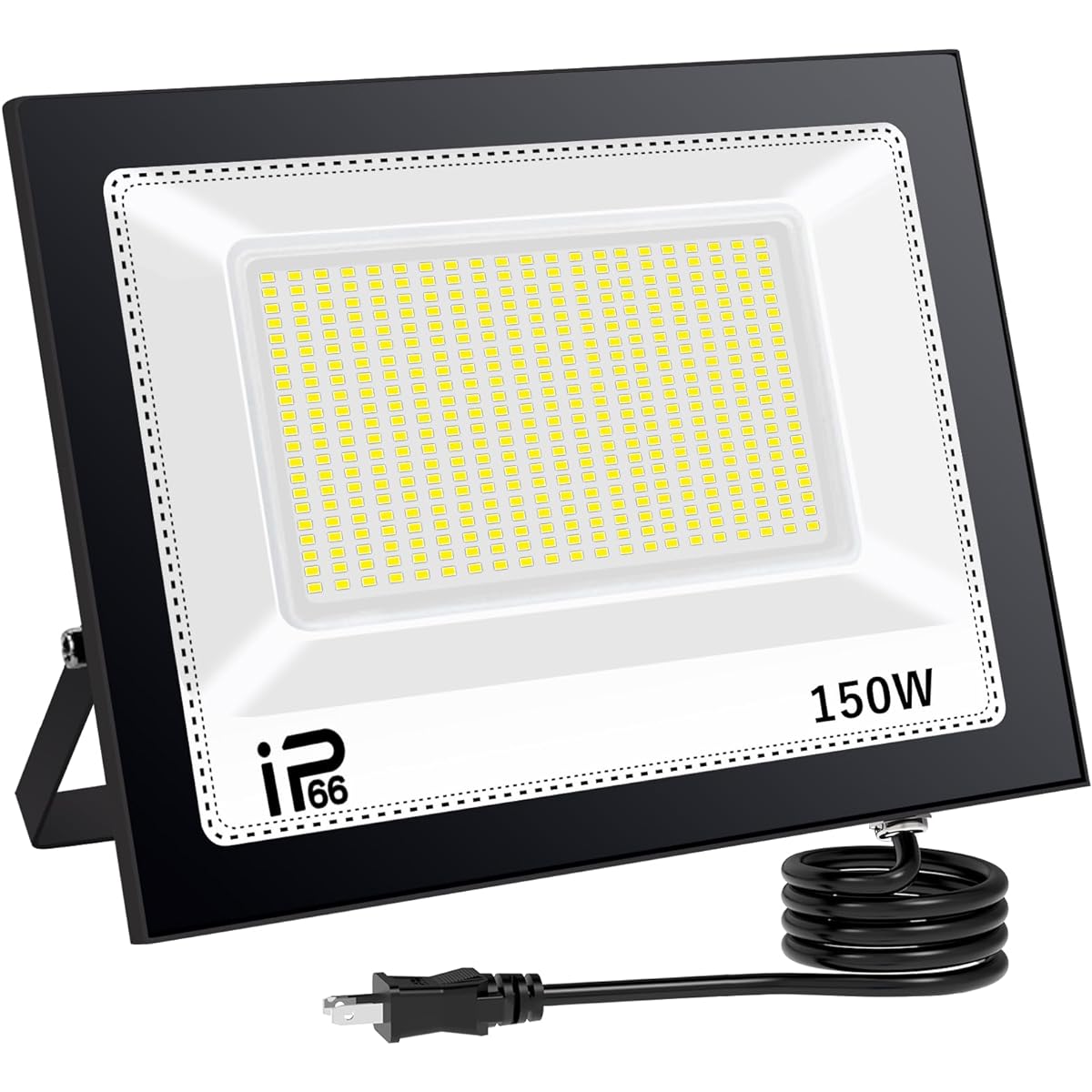 TANKAO Floodlight LED Floodlight 150W Floodlight Outdoor 100V Light Work Light Outdoor Light 20000LM 6500K IP66 Construction Light LED Light Outdoor Indoor Outdoor Waterproof Sign Light Fishing Light For Parking Lot (150W 1 Set)