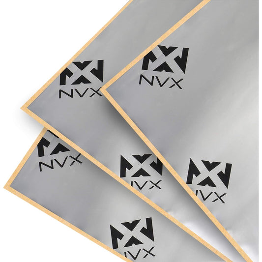 NVX SDTK20 20 Sq Ft Car Sound Damping Kit - 5 Bulk Pack for Trunk