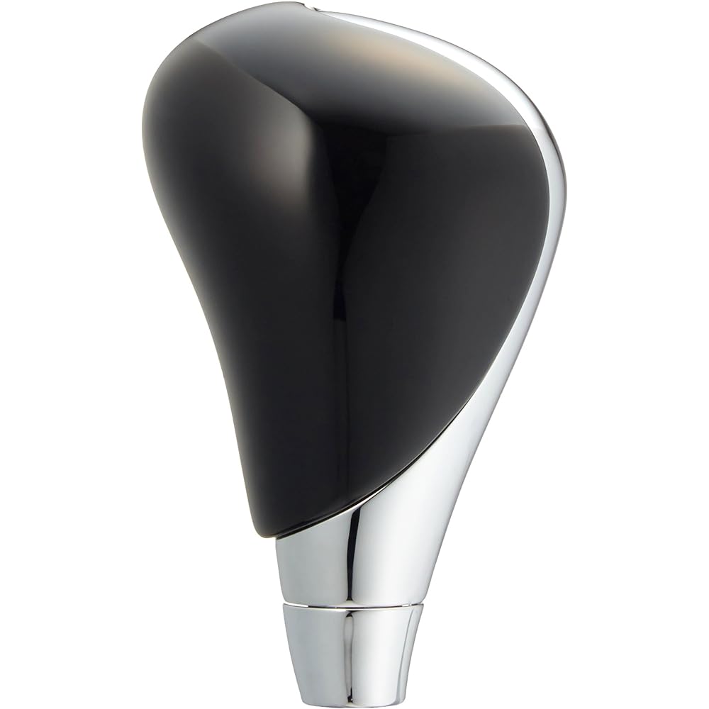 SilkBlaze Shift Knob/Plated 200 Hiace/Piano BK SB-LSK-004