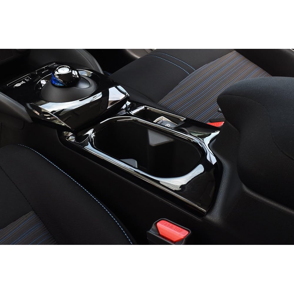 SecondStage Nissan Leaf ZE1 Cup Holder (Drink Holder) Panel Piano Black/SHN0160BLK
