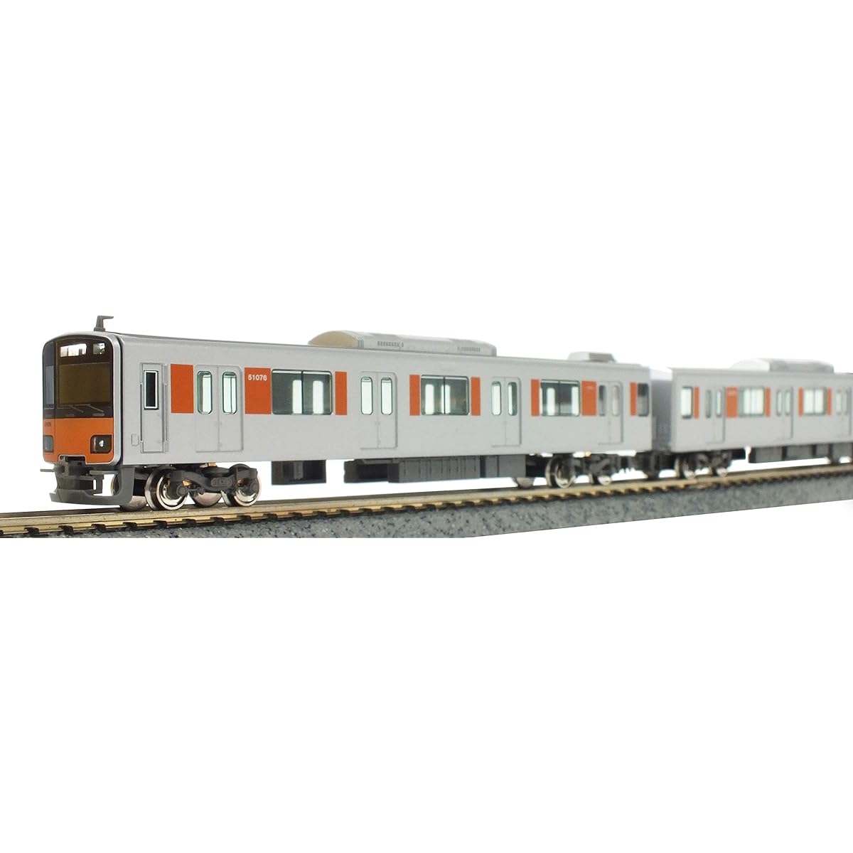 Green Max N Gauge Tobu 50070 Type Tojo Line/Direct Access Compatible 51076 Formation/Destination Lighting Specification Basic 6-Car Formation Set with Power 30876 Railway Model Train