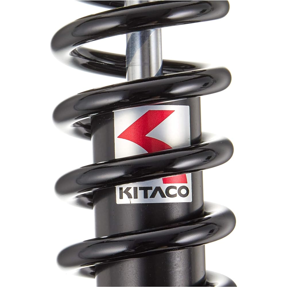 KITACO Rear Shock Absorber Set of 2 Oil Damper Cross Cub 110 (JA45) Black 520-1446050