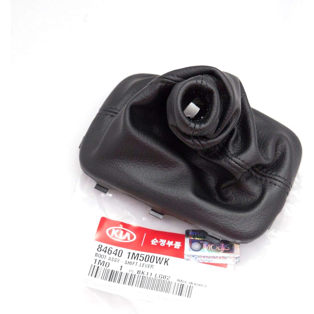 Gear shift knob leather boots A/T 846401M500WK KIA FORTE, Koup 2009 2013