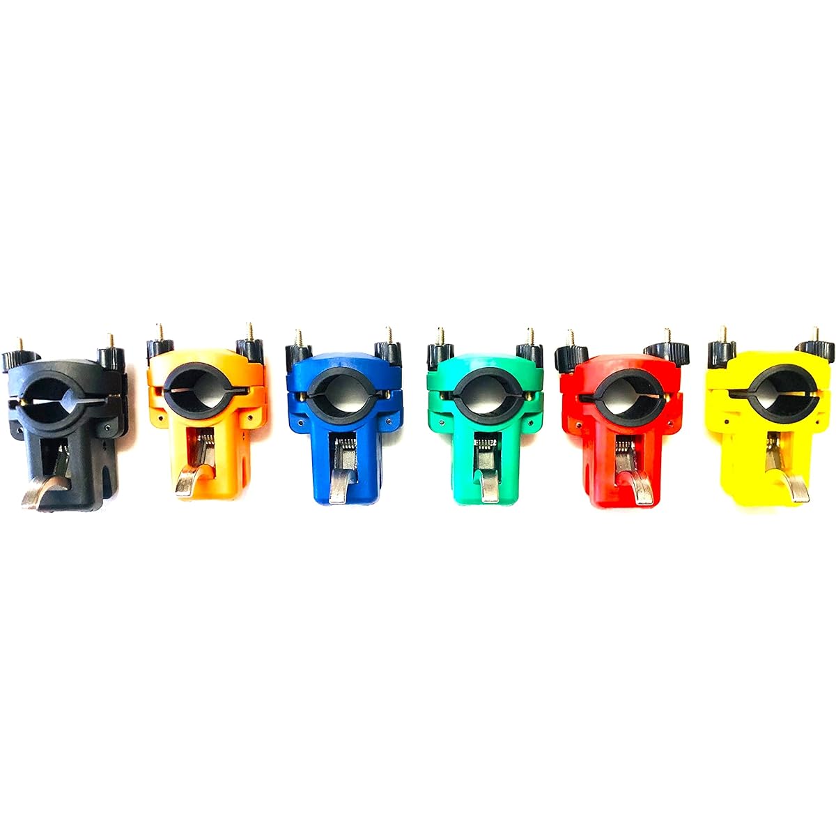 (FKS) Rod Keeper Rod Clamp Piton Keeper Piton Clamp One-Touch Detachable Trigger Type Piton Rod Holder Taman Ishidai