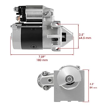Caltric Starter Kawasaki FB460V Small engine compatible 211632081 211632070