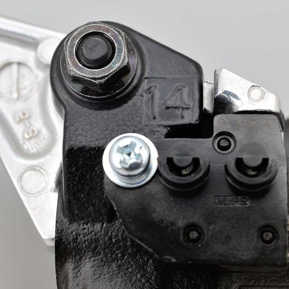 Daytona NISSIN Motorcycle Retro Brake Master Cylinder Horizontal 14mm Black Body/Buff Clear Lever Round Integrated Tank 74753