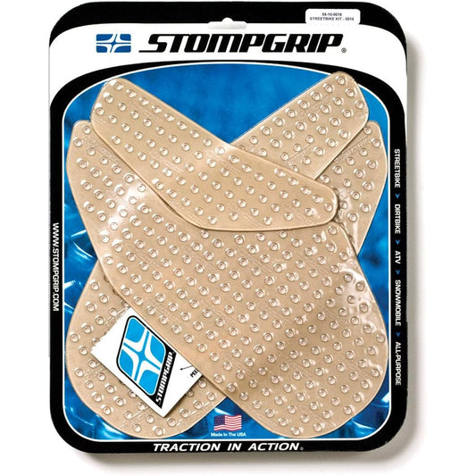STOMPGRIP 55-2002 CBR1000RR Traction Pad Tank Kit VOLCANO Clear