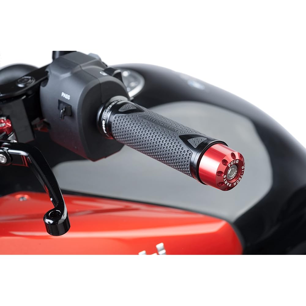 PUIG 5618R Red Alminium Long Bar End