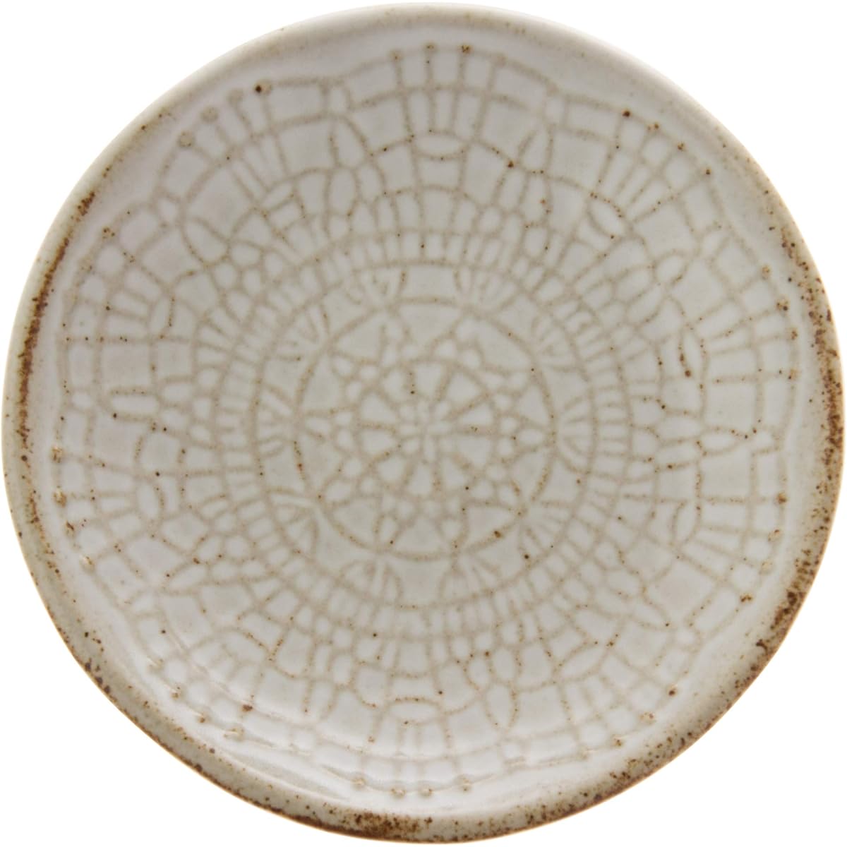 Hasami ware "Doily" plate (S) diameter 9.5cm, set of 5 46257
