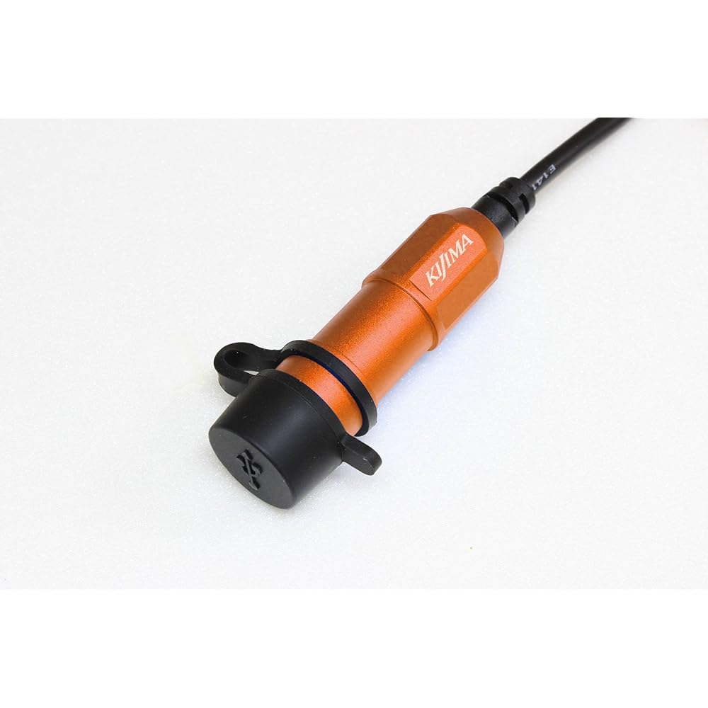 Kijima Bike Bike Parts USB Port Kit MULTILA Charger S2 Orange 304-6235