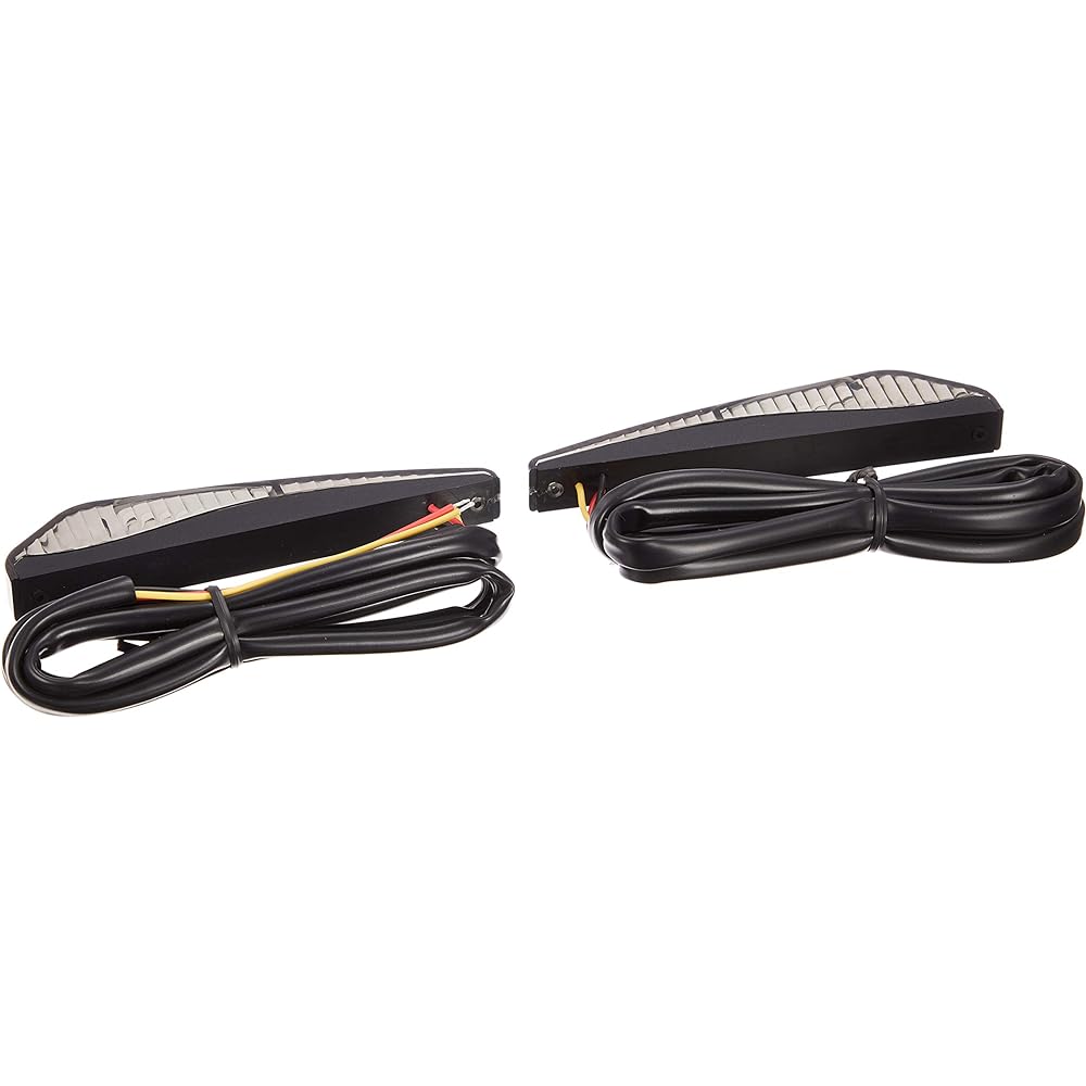 ai-NET LED Turn Signal with Position Smoke [61029] Left and Right Set 6 Month Warranty [Aebs] LED Turn Signal for License Holder Repair 61029