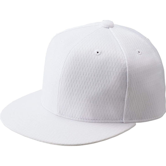 ZETT Baseball Hexagonal Flat Brim Cap White (1100) BH181T