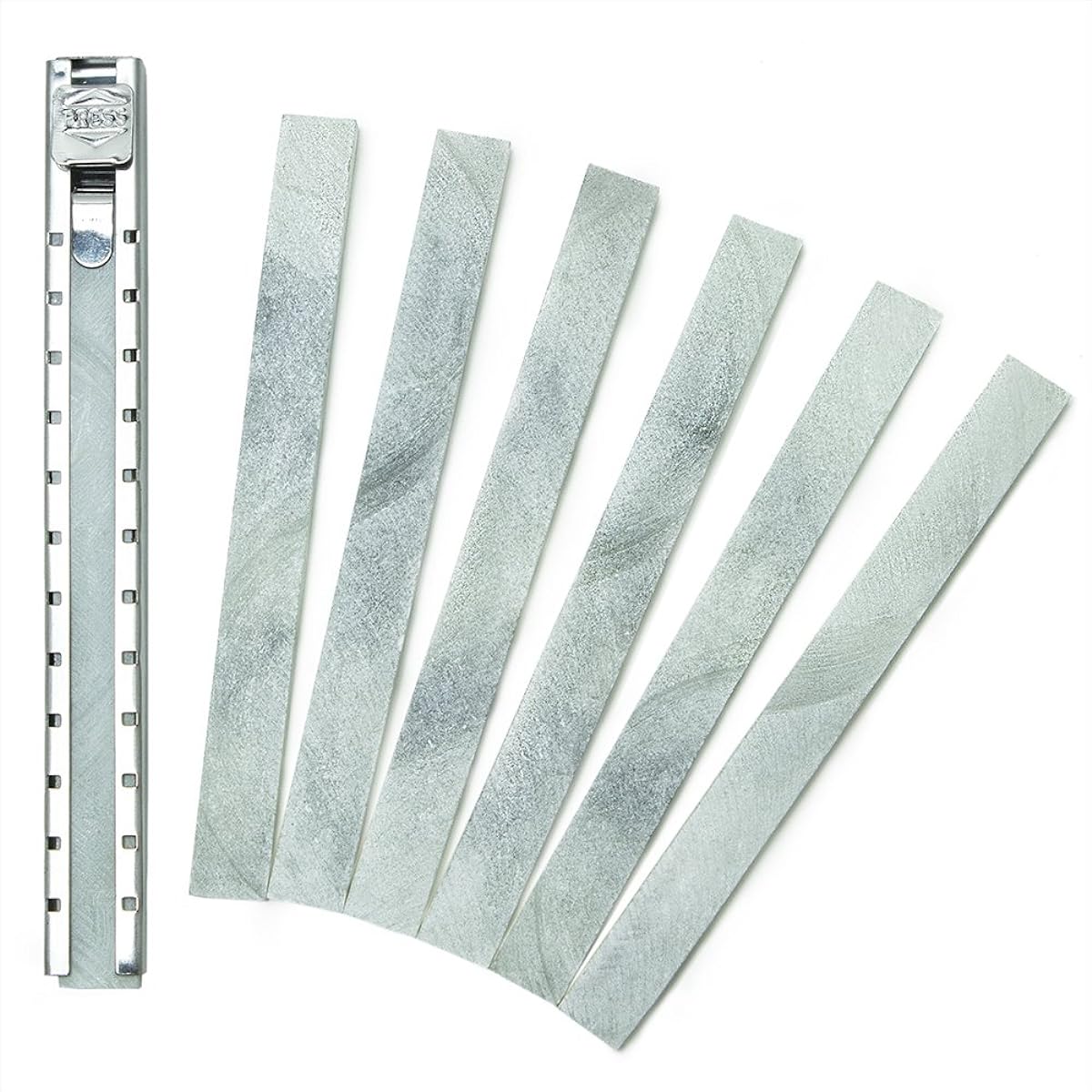 ALLY Tools Flat Soapstone Holder with 7 Flat Professional Quality Soapstone Pens for Welding and Welders Perfect for Making Removable Markings on Steel, Aluminum, and Cast Iron