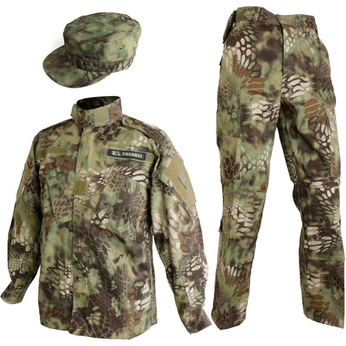 Camouflage clothing top and bottom/patrol cap set Mandrake US size L bdu-kmd01-L [parallel import goods]