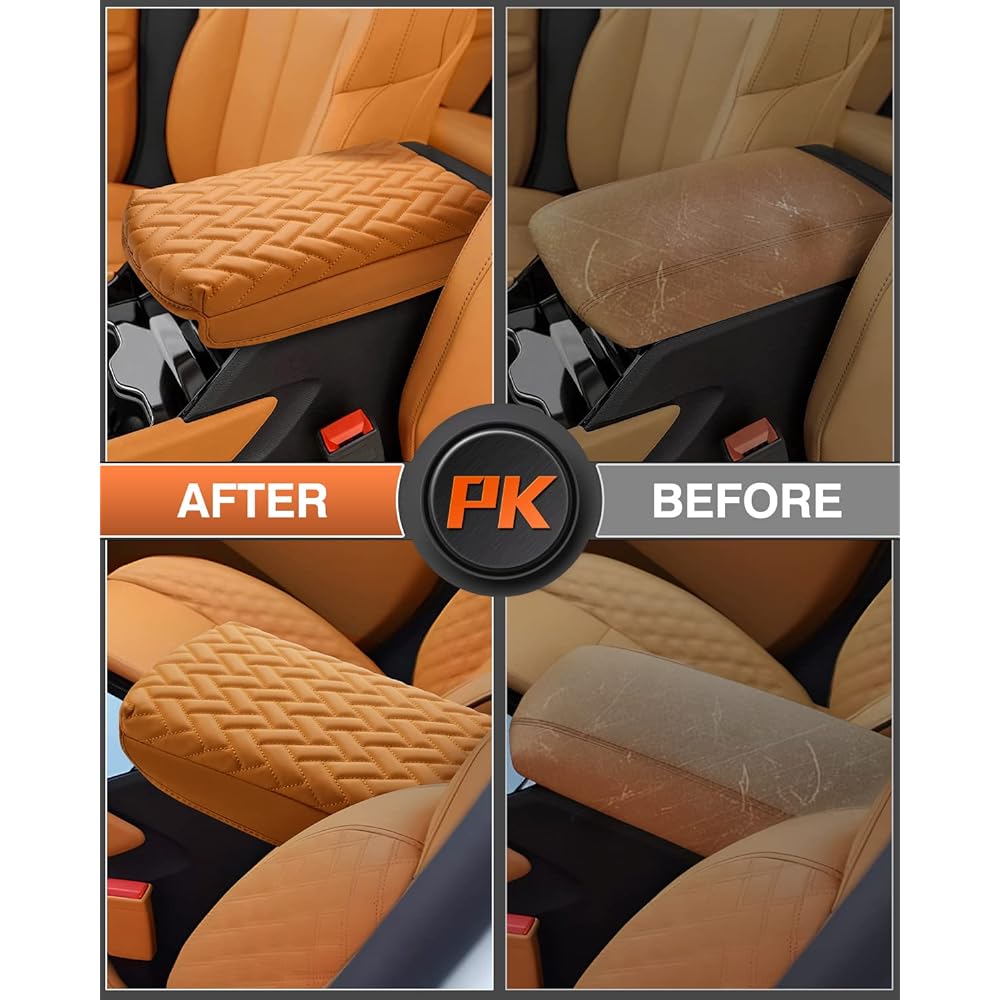 SHADEMAX Custom Fit Center Console Cover Joup Grand Cheroke L 2021 2022 2023 Arm Rest Cover Center Console Pad PU Leather Arm Rest Seat Cover Protector