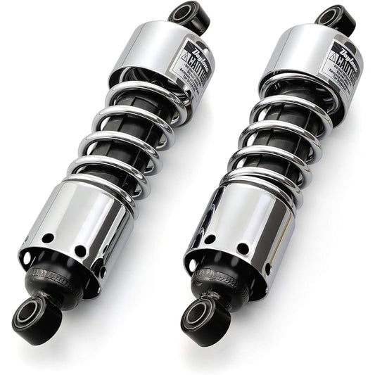 Daytona Motorcycle Rear Suspension Rebel 250/500 (17-21) SR400/500 (78-20) Installation Length 280mm Low Down Rear Shock Chrome Plated 94755