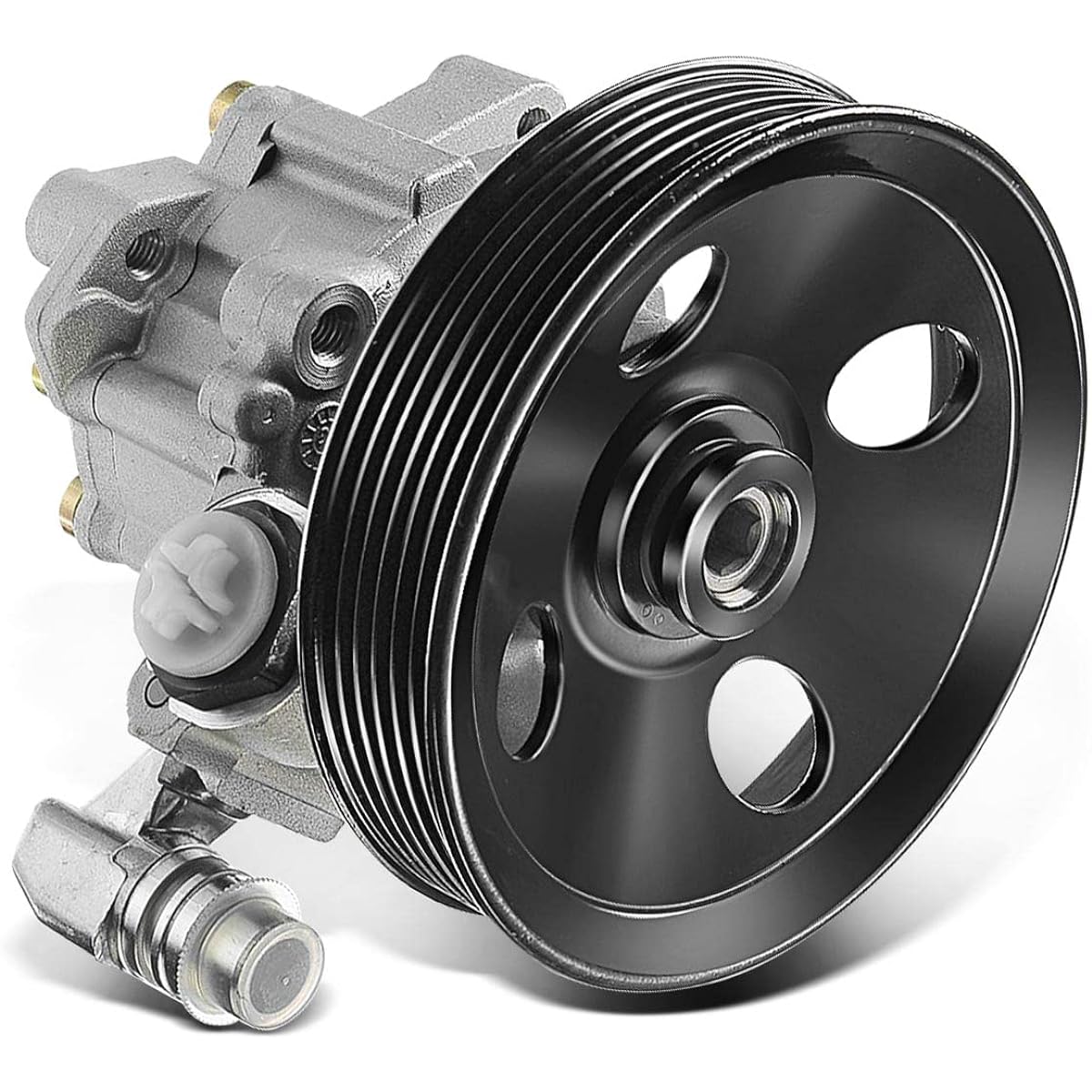Power Steering Pump Pulley replacement Chrysler Crossfire 04-08 Mercedes-Benz E320 98-02 CLK430 98-03 CLK430 99-03 CLK430 99-03 C280 98-00 SL500 99-02 SLK320 04 CLK320 04 CLK5 55 AMG 55