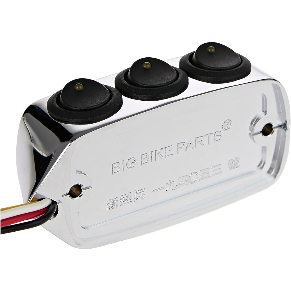 Show Chrome Accessories 52-605A Brake Side Switch Block