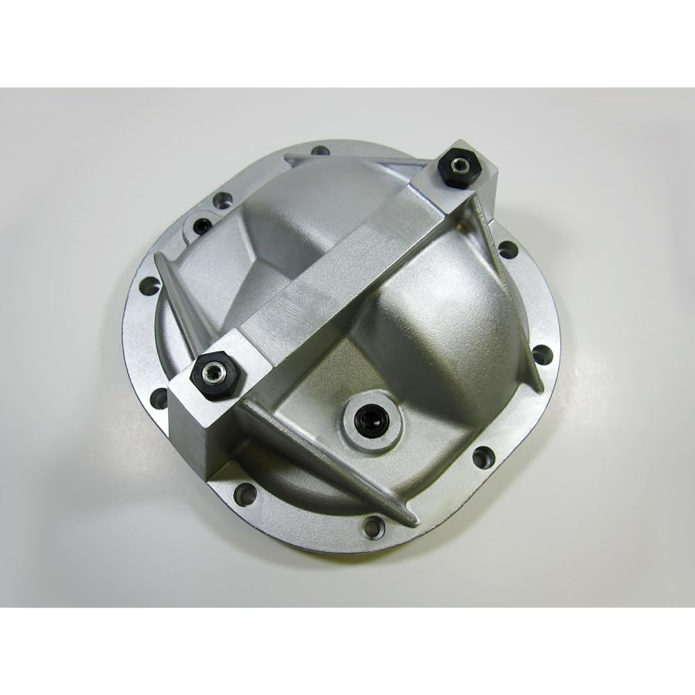8.8 Aluminum Differible Cover Rear End Girdle System Ford Mustang Premium Premium quality -Silver finish