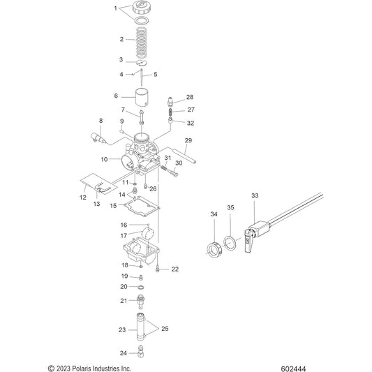 Polaris Snow Mobil Needle Valve 1.5 Genuine OEM parts 3131146 1 piece