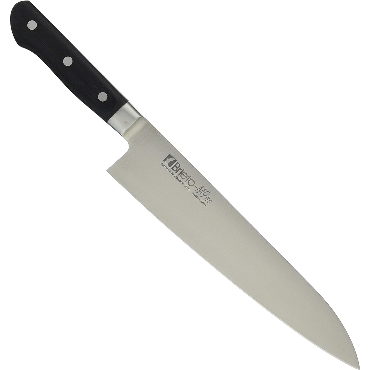 Kataoka Seisakusho Gyuto Knife Silver 240mm Made in Japan Brieto-M9pro Molybdenum Vanadium Steel M904