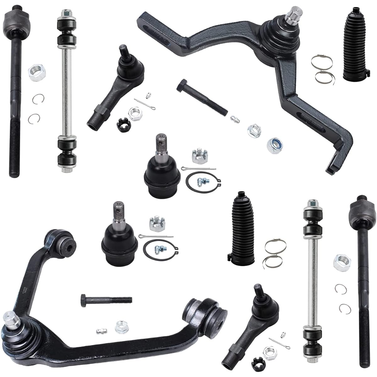 DETROIT AXLE Front Utopper Control Arm Tie Rod Swaver replacement Ford Explorer Ranger Ranger Mountenia For Mountenia