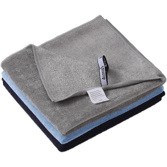 Oseamaid Sports Towel, 3 Colors, Set of 3 Approx. 50 x 100cm, Quick Drying, Gym, Face Towel, Swimming, Travel, Bath Towel, Ideal for Climbing, Swimming, Fitness, Camping