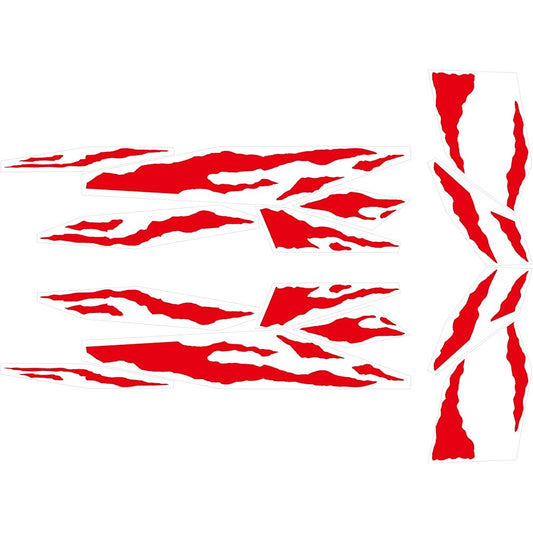 World Walk Brush Sticker for PCX Red pcx-brush-r