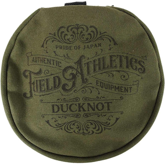 DUCKNOT Kettle Case S Storage Case Cooker Storage Tableware Container (Khaki x Charcoal Logo)