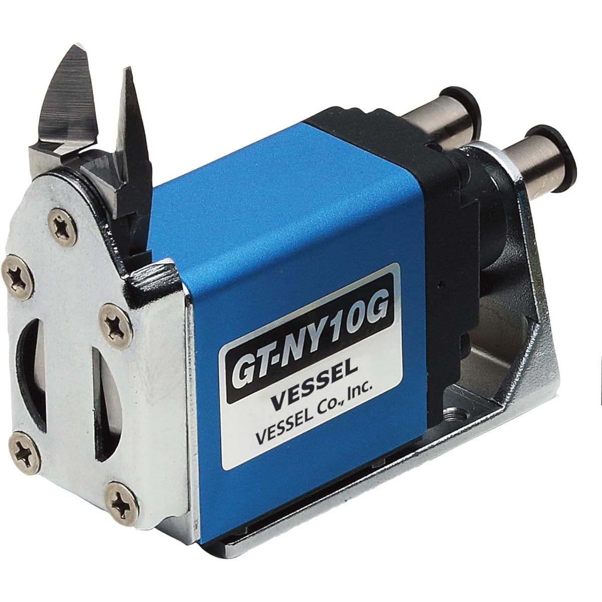 VESSEL Slide Air Nipper Horizontal Type (Capacity φmm: Soft Resin 3.5 Hard Resin 2.3) GT-NY10GR-4