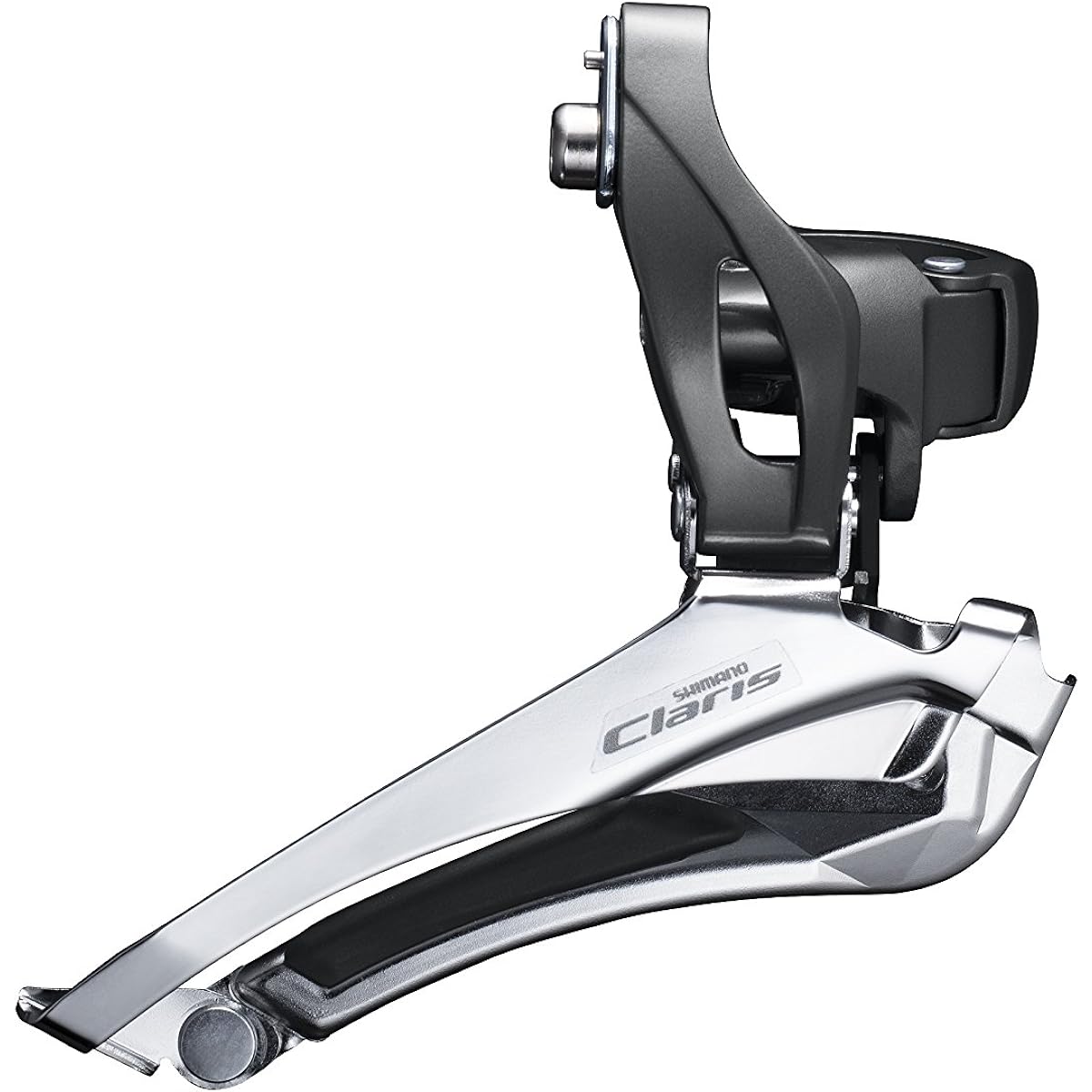 SHIMANO Front Derailleur (ROAD) FD-R2000-B Band Type φ34.9mm (31.8/28.6mm adapter included) 2×8S Compatible Top Gear: 46-52T EFDR2000X CLARIS