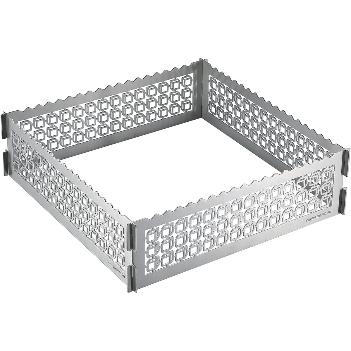 Camping Moon Bonfire Plate L Stainless Steel Fire Plate Circle Plate TKB-405-CU