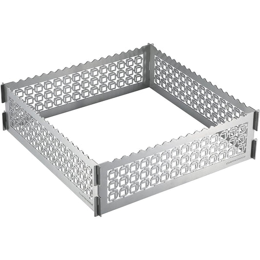 Camping Moon Bonfire Plate L Stainless Steel Fire Plate Circle Plate TKB-405-CU