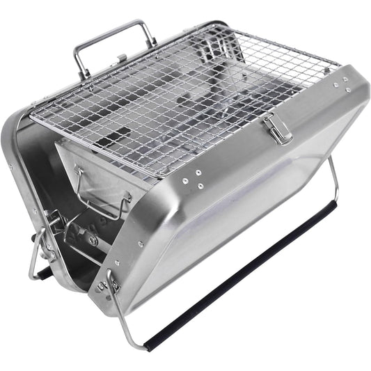 Peace Park Barbecue Grill Barbecue Stove Tabletop Grill Bonfire Stand Bonfire Stand Solo Camp Suitcase Type V Shape SMALL