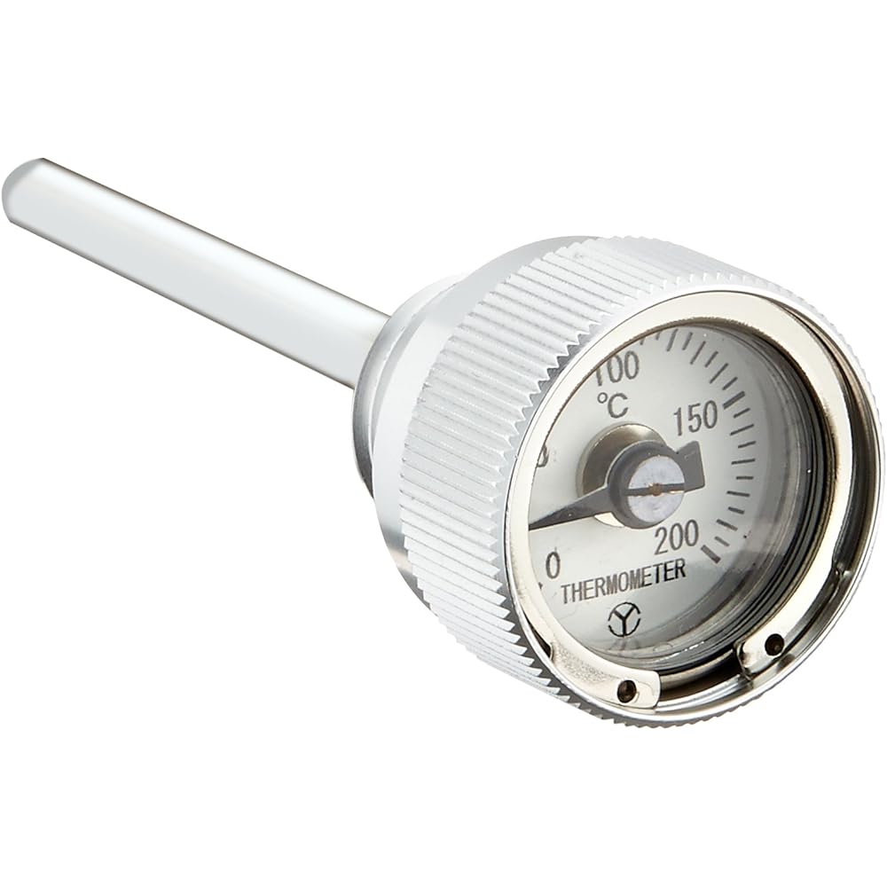 Daytona APE93340 Motorcycle Oil Thermometer with Dip Stick (Clear)