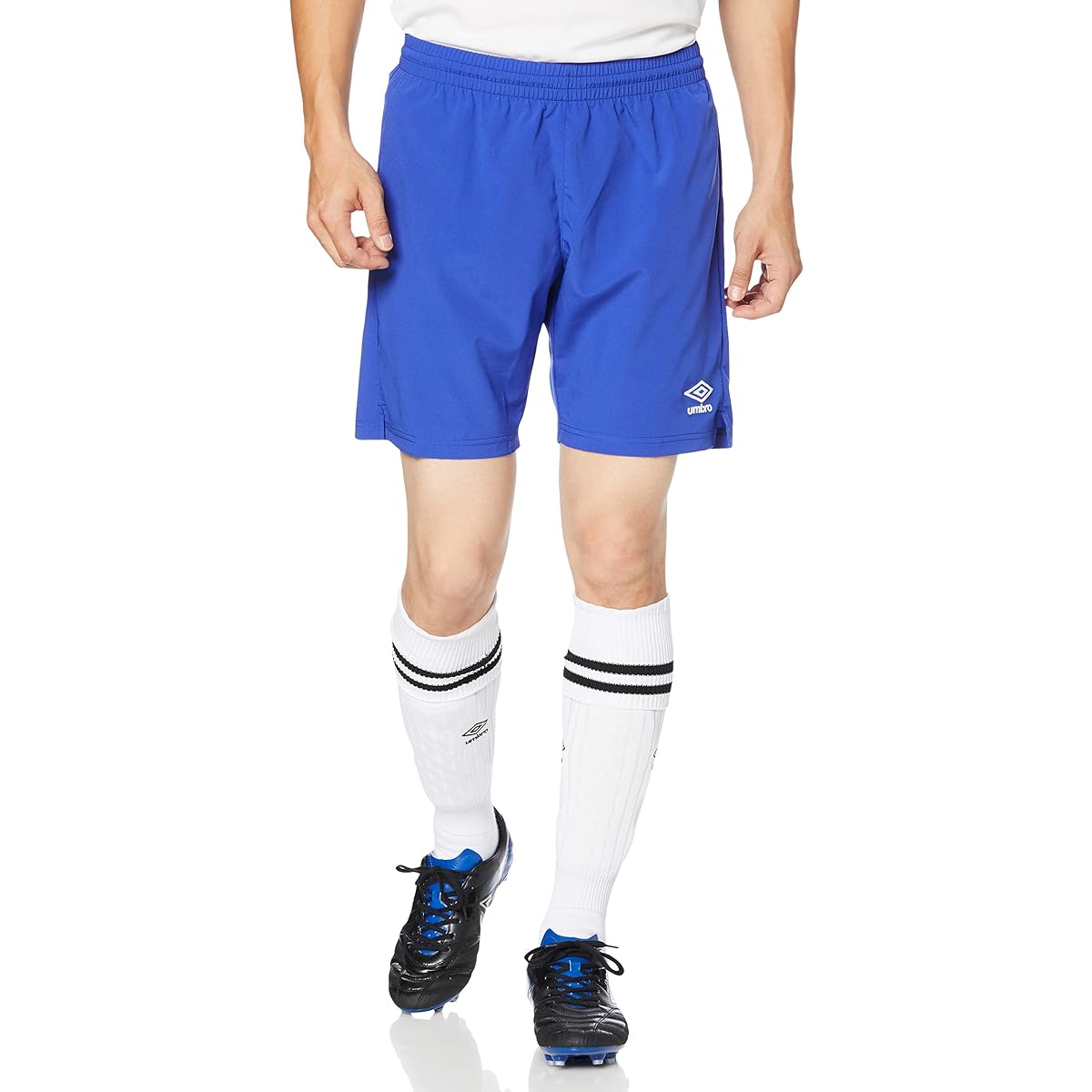 [Umbro] Shorts, Soccer, Futsal, Game Pants, Sweat Absorbent, Quick Drying, Stretch, Dry, Men's, Unisex, Simple, One Point