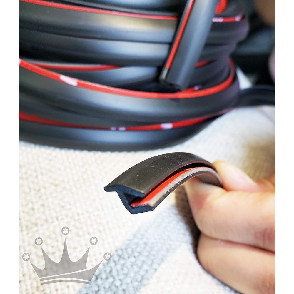 KING FENDER Flare Edge Trim Rubber Gasket Welding T -style 30 -foot -Alignment tool for cars and trucks -Double edge -Length 30 feet -adhesive to flare with adhesive tape for automotive