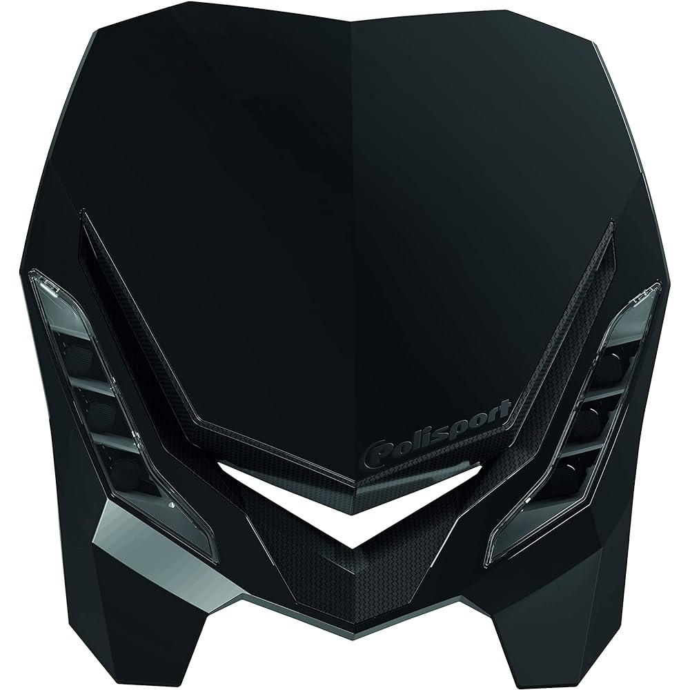POLISPORT E-BLAZE Headlight (Black/Black)