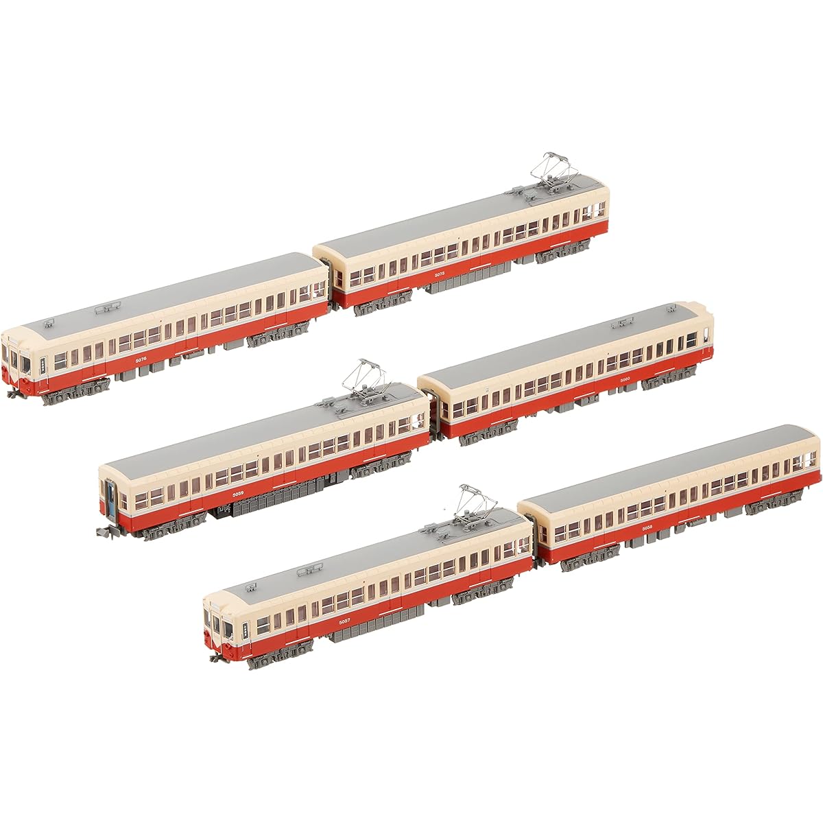 Micro Ace N Gauge Toei Type 5000 Old Paint 6-Car Set A7980 Railway Model Train