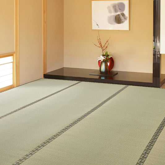Hagihara Igusa overlay, 6 tatami mats between housing complexes, "Amakusa", double weave, anti-mold, anti-scratch, anti-sunburn, made in Japan.