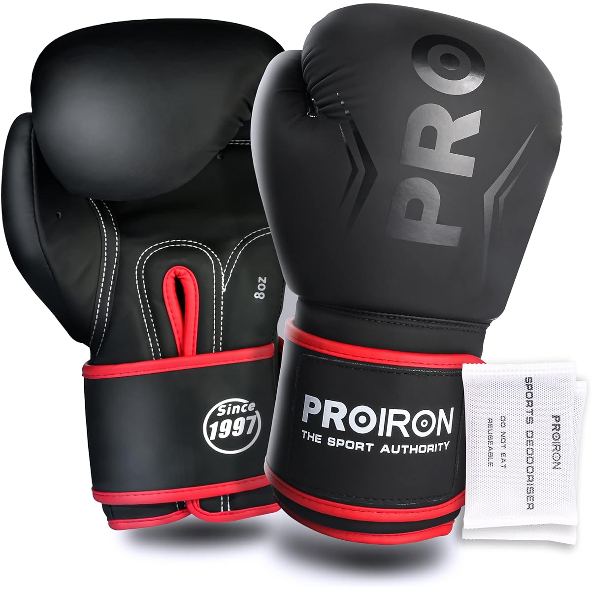 PROIRON Boxing Gloves 8oz 10oz 12oz 14oz Punching Gloves Boxing Gloves Thick, Durable and Comfortable Boxing Gloves Includes Maintenance Bag 180 Days Warranty