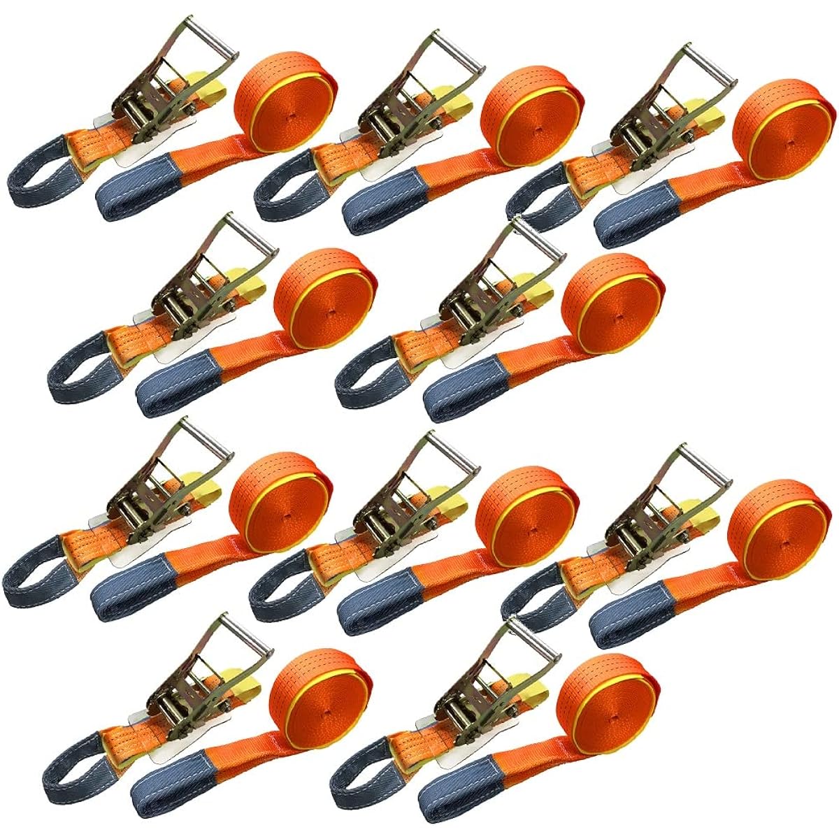 Best Answer Lashing Belt Wakka Breaking Load 2000kg Set of 10 Belt Width 50mm Fixed Side 1m Winding Side 10m Lashing Belt I Hook Rope Hook Compatible Wakka Eye Type Load Tightening Fixed Ratchet Type