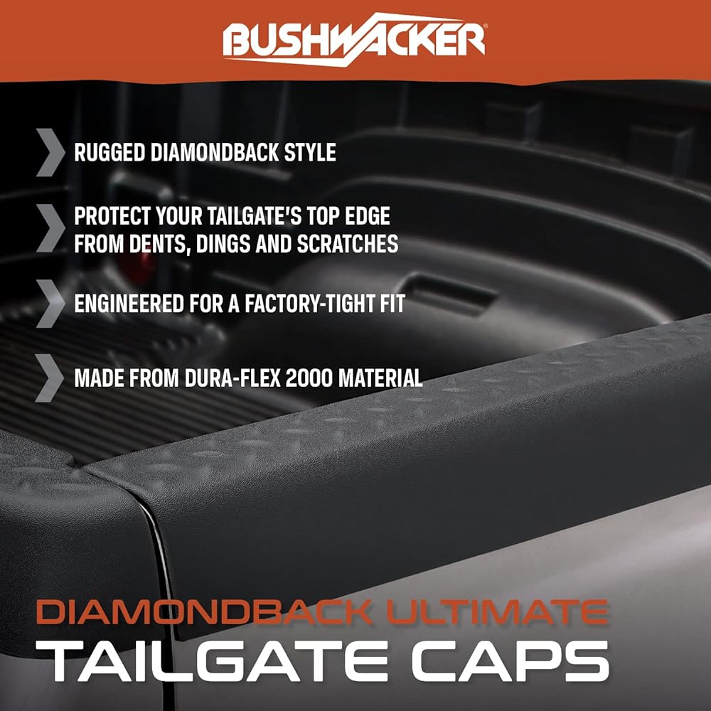 BUSHWACKER 59505 DODGE DIAMONDBACK Ultimate Tailgate Cap