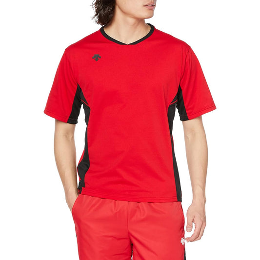 [DESCENTE] Windbreaker, Short Sleeve Piste, Standard, Windproof, Stretch, Baseball, Volleyball, Training, General Purpose, One Point, Men's